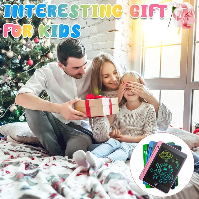 12 Pack LCD Writing Tablet for Kids, 6.5 Inch Colorful Doodle Board Drawing Tablet,toys for children，educational toys 2