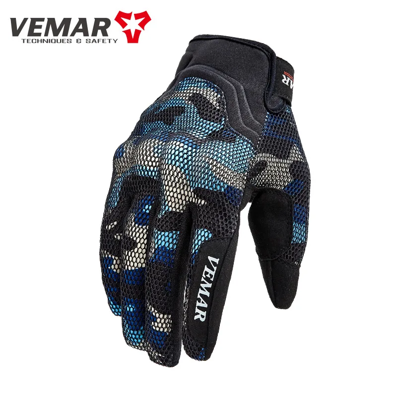 

Motorcycle Full Finger Gloves Men Protective Gear Pit Biker Riding Motorbike Moto Enduro Motocross MTB BMX Cycling Racing Glove