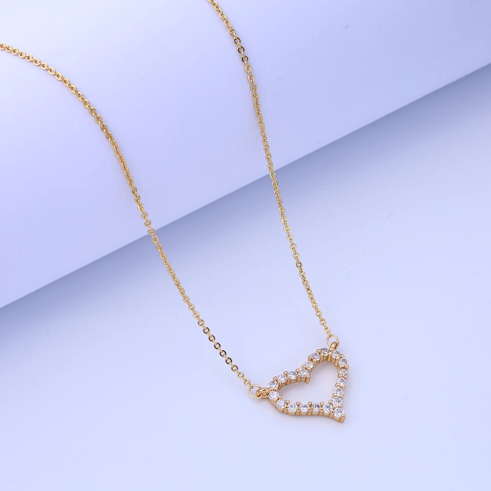 Luxury Titanium Steel Clavicle Pendant Necklace