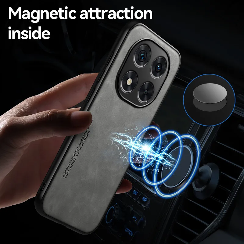 Shockproof Magnetic Case with Protective Skin-Feel Cover