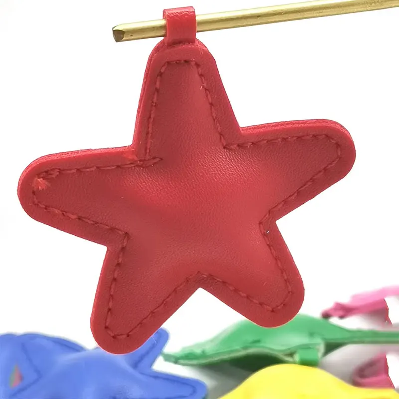 10PCS/lot New Star Tassel Leather Suede Tassels Trim Phone Tassels For DIY Craft Pendant Jewelry Sewing Garment Bags Accessories