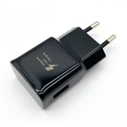 Samsung 15W Fast Charging Travel Adapter with 120CM USB - C Cable - Black Charger Only
