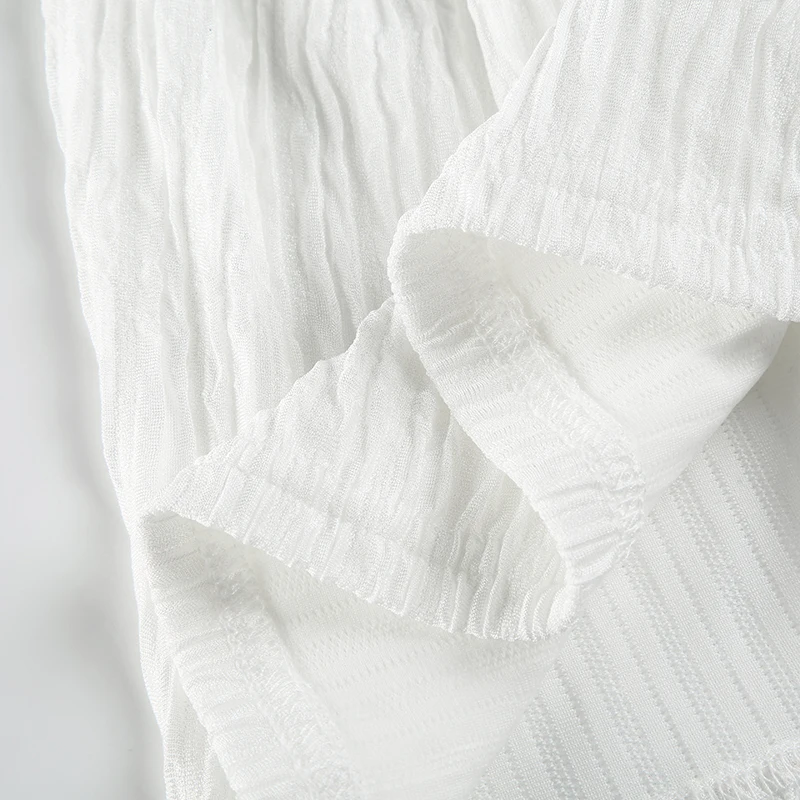 Korean Fashion Slash Neck Elegant Long Sleeve A Line White Dress Women Shirring Slim Waist Simple Sweet Japanese Clothing