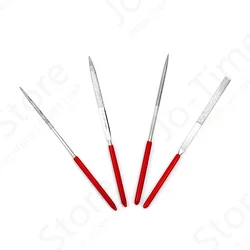 Premium Watch Repair Tool Set - 4 Precision Files for Timepiece Maintenance (Set of 4)