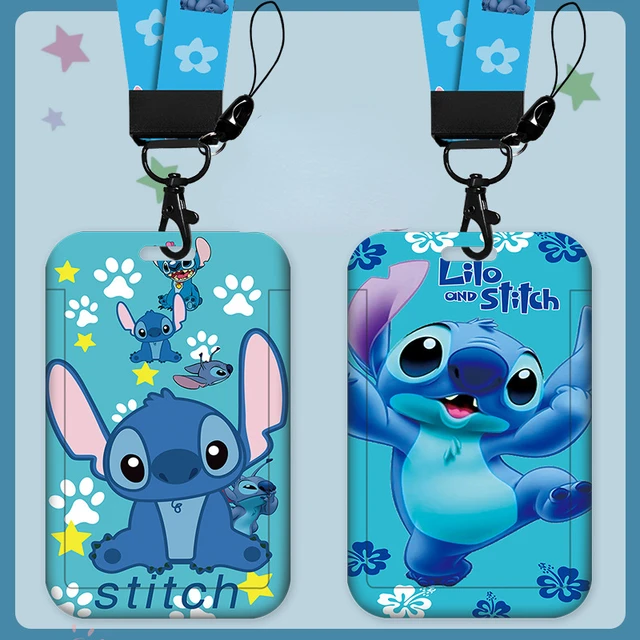 Porte badge Tour de Cou Stitch Disney