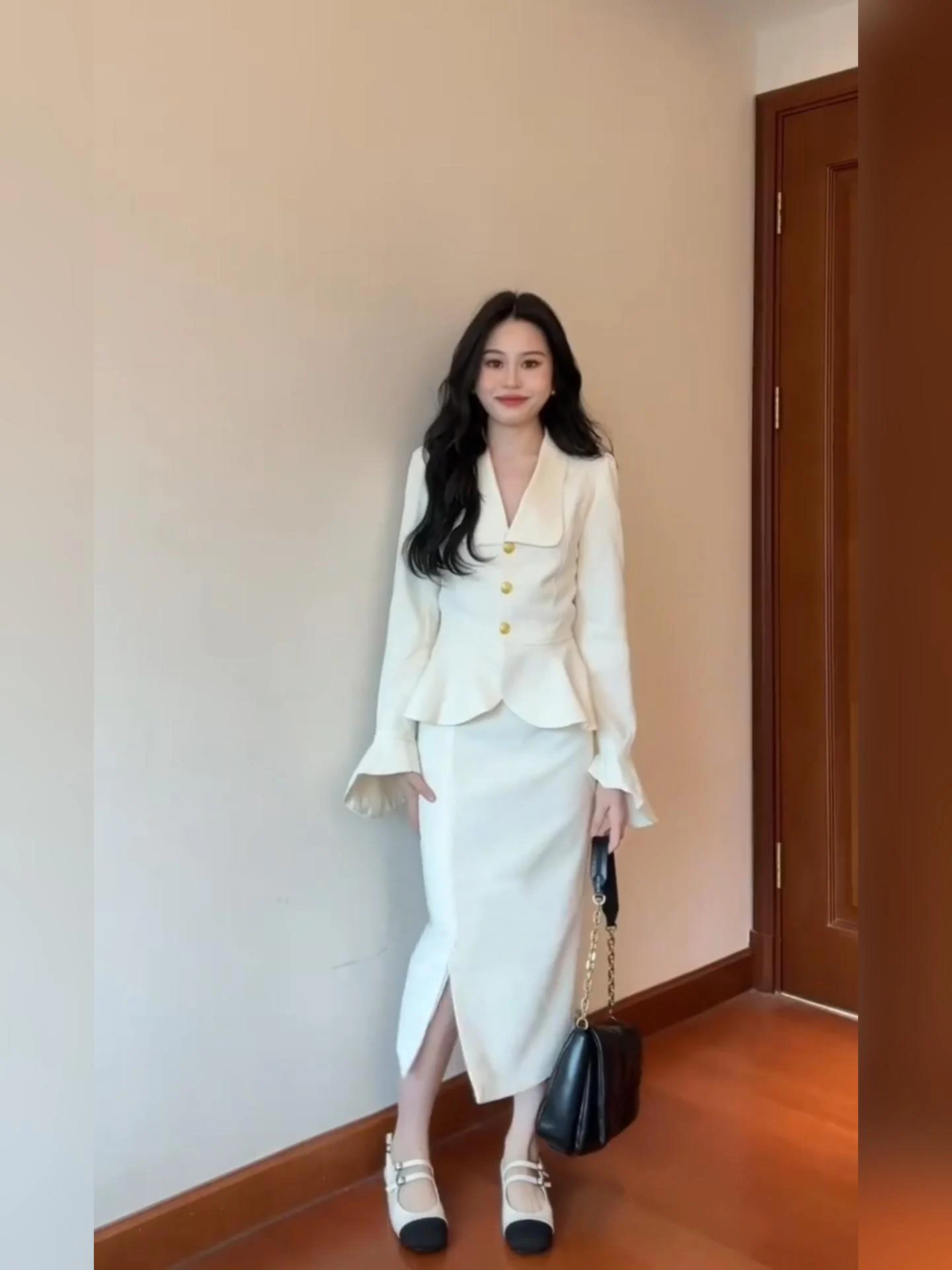 

UNXX 2023 Autumn New Arrivals Plus Size Chic French Style Blazer Jacket and Pleated Skirt Set for Women Female Girl 2 Pieces Set