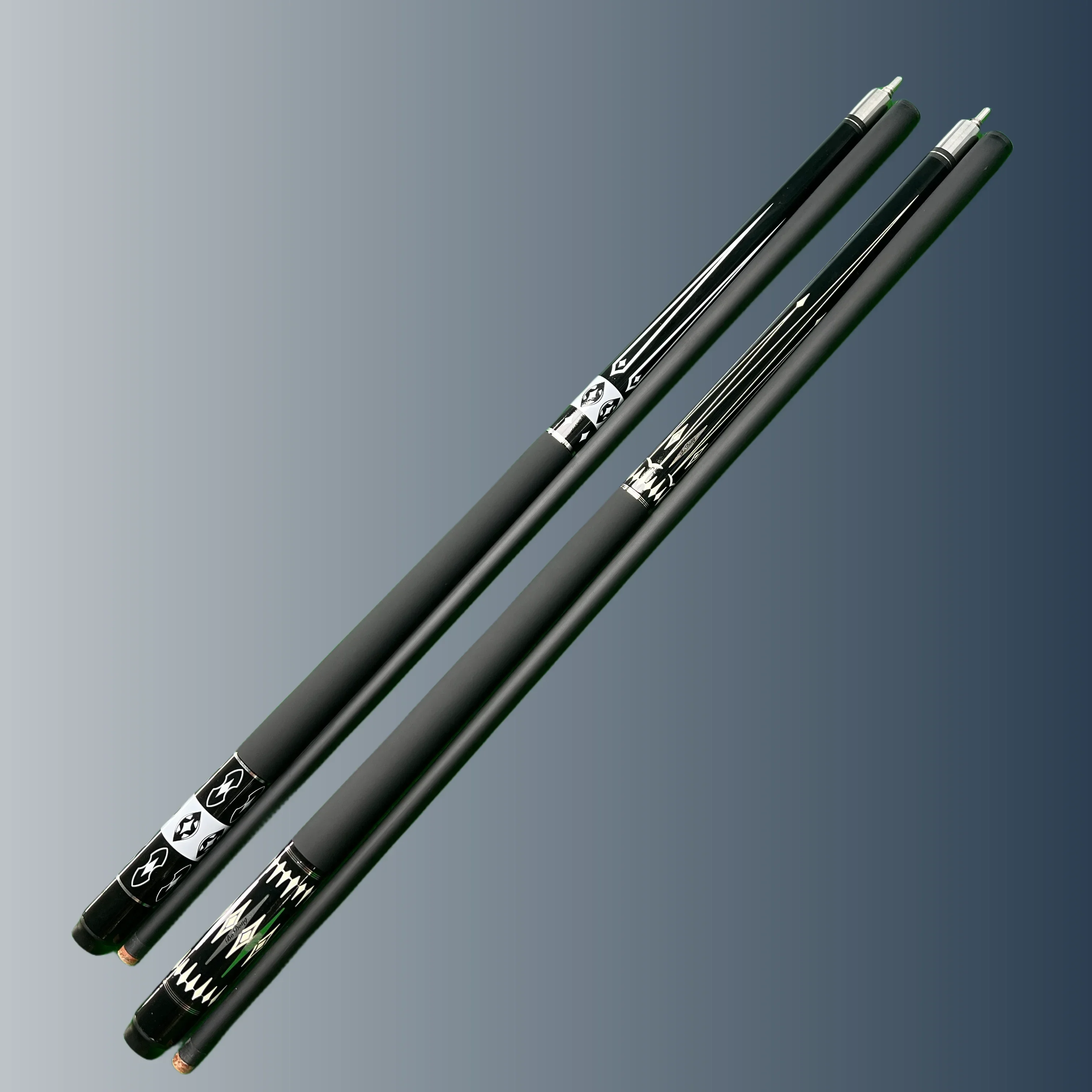 전문 탄소 섬유 풀 큐 스틱 1/2 조인트, 휴대용 13mm 팁 하이 퀄리티 및 정교한 장인 기술