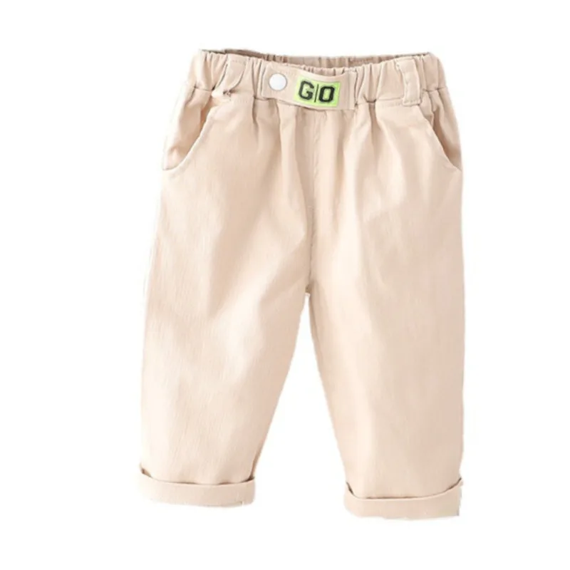 

New Spring Autumn Fashion Baby Girls Clothes Children Boys Pants Kids Trousers Toddler Casual Cotton Costume Infant Sportswear
