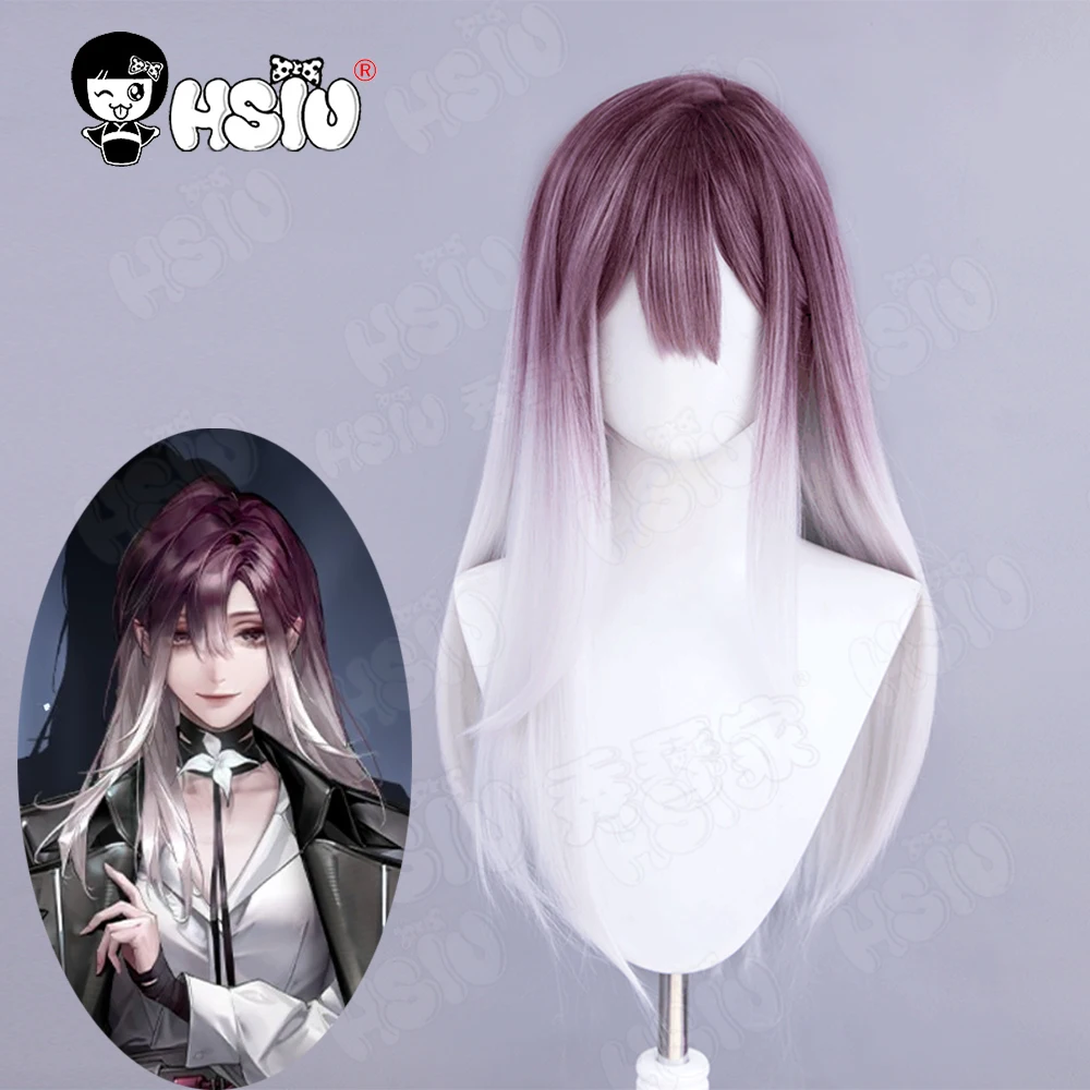 

Shalom Cosplay Wig Fiber synthetic wig Game Path to Nowhere Cosplay Wig「HSIU 」Fuchsia gradient white Long hair+Wig Cap