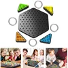 New Children's Desktop Puzzle Educational Interactive Game Rubber Band Multiplayer Battle Triangle Game Toys Christmas Gift 5