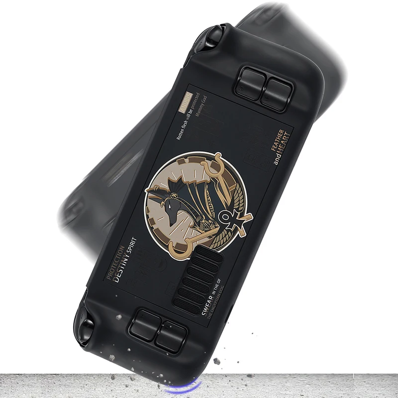 Estojo Protetor Completo para Baralho de Vapor Console de Jogos Oled Tampa Rígida do pc Anti-risco e Acessórios Antiderrapantes - Image 3