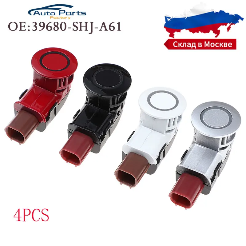 

Датчик парковки 39680-SHJ-A61 для Honda Odyssey 2005-2009 CRV 2004-2010 2011 2012 2013 39680SHJA61, 4 шт.