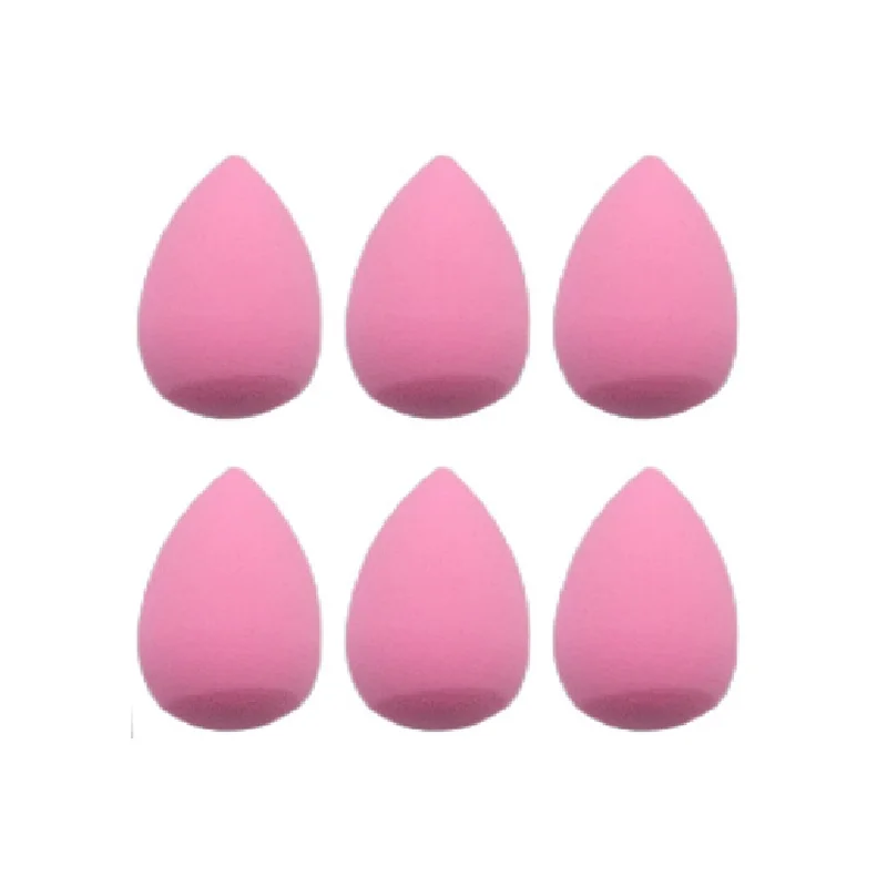 6Pcs Mini Makeup Sponge Powder Puff Beauty Sponge for Makeup Concealer Liquid Foundation Face Cosmetic Puff Make Up Sponge images - 6