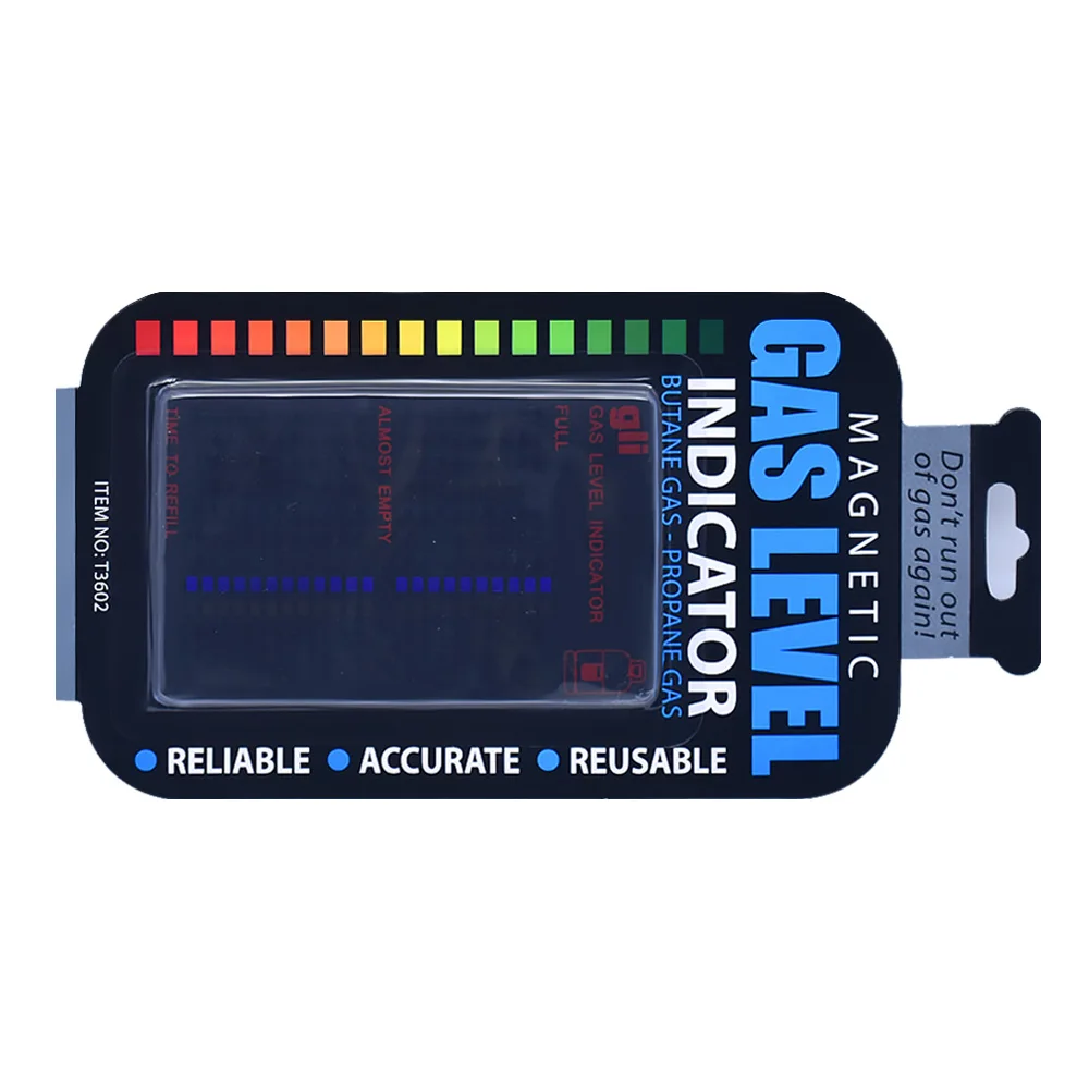 Propane Butane LPG Fuel Gas Tank Level Indicator Magnetic Gauge Caravan Bottle Temperature Measuring Stick fuel gas tank indicator