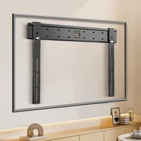 Ultra thin Universal TV Wall Mount For 26-90" Flat/Curved Screens TV Bracket Loading Max 80kg VESA 100x100-800x400mm TV Stand - Image 3