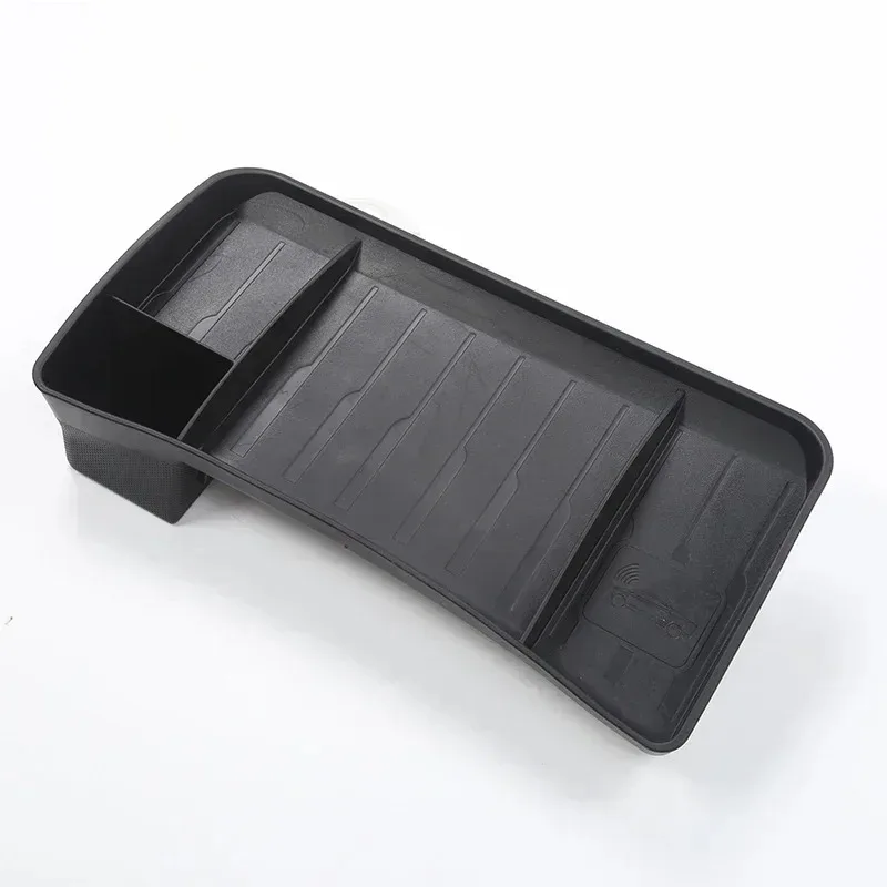 Für Tesla Modell 3/Y 2021-2024 Dashboard Bildschirm Hinten Lagerung Box Fach Tissue Box Unsichtbare Unterstützung Organizer Innen zubehör – Detail 5