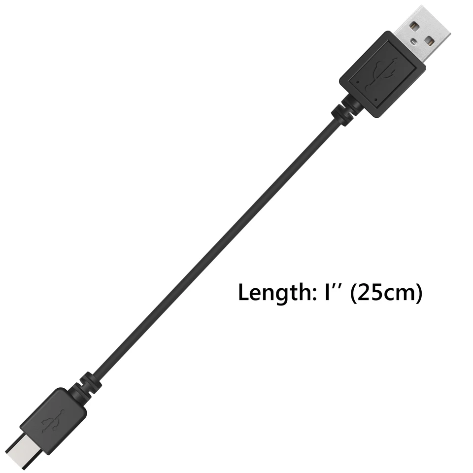 GEEKRIA - Cavo di ricarica per Söny SRS-XB32 SRS-XB22 SRS-XB20 SRS-XB31 SRS-XB41 SRS-X11 SRS-XB01 SRS-BTV5/USB-A a Micro-USB per altoparlante Bluetooth wireless Söny, confezione da 2 pezzi