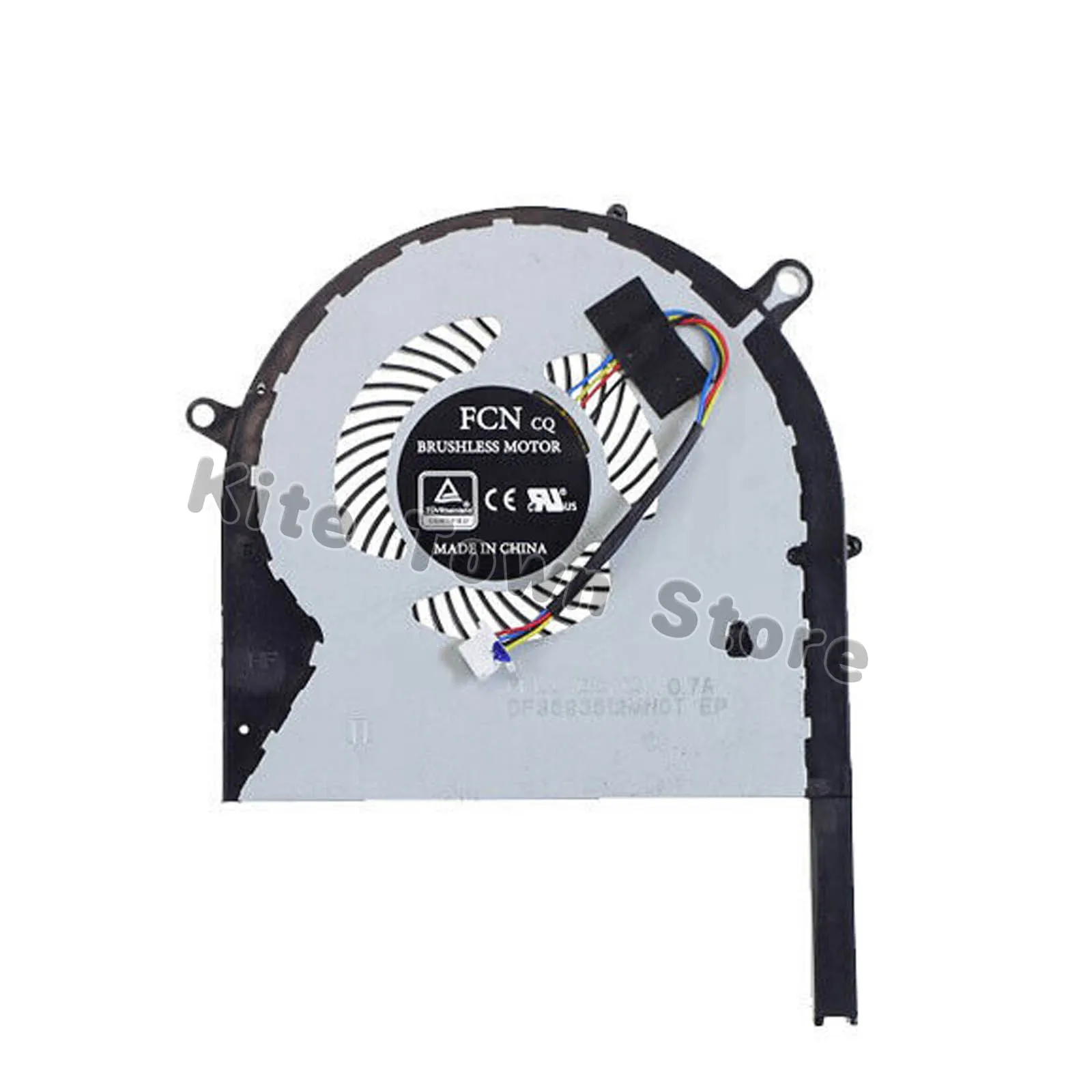 Ventilador de Refrigeração para Asus Rog Strix Gl503ge Gl703ge Px503ge Dfs593512mn0t Dfs2013121a0t Cpu e Gpu Novo - Imagem 2