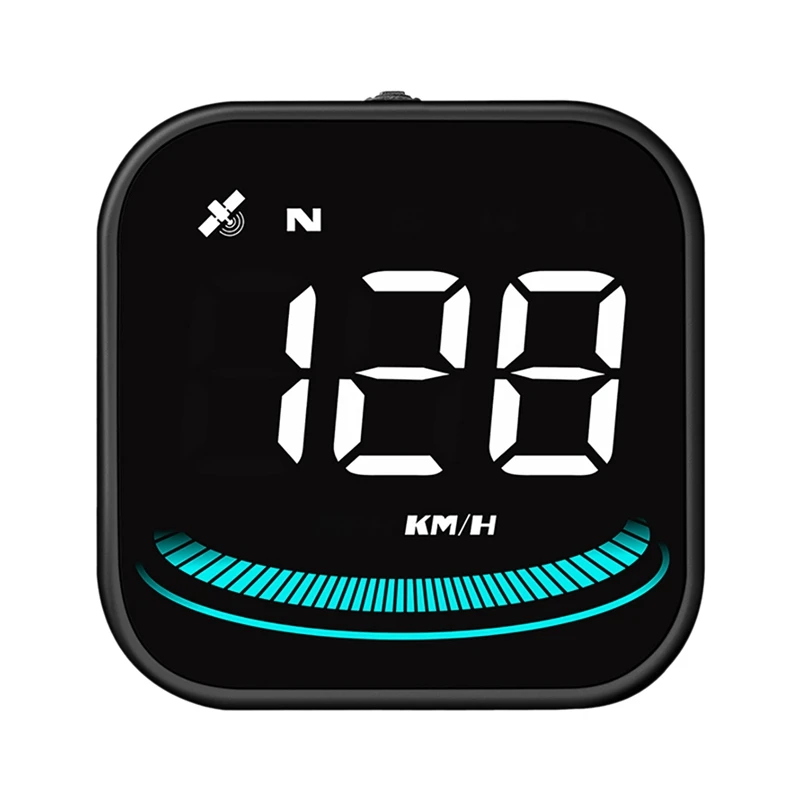 

Автомобильный дисплей HUD на лобовое стекло Автомобильный спидометр умная Цифровая Сигнализация напоминание GPS HUD автомобильные электронные аксессуары для всех автомобилей