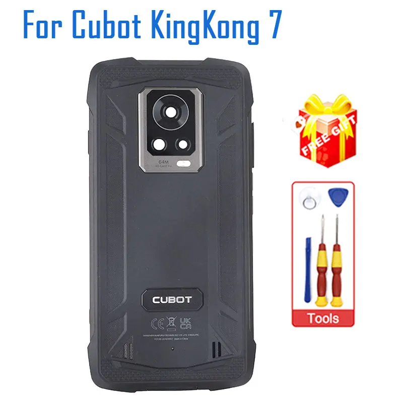 

New Original Cubot KingKong 7 Battery Cover Back Cover With Fingerprint Receiver Side Cable FPC For CUBOT KING KONG 7 Smartphone