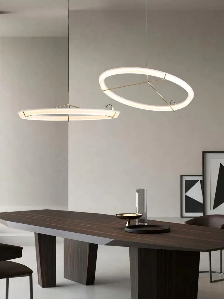 

Spanish Vibia minimalist living room chandelier modern minimalist designer model room bedroom circular dining room light