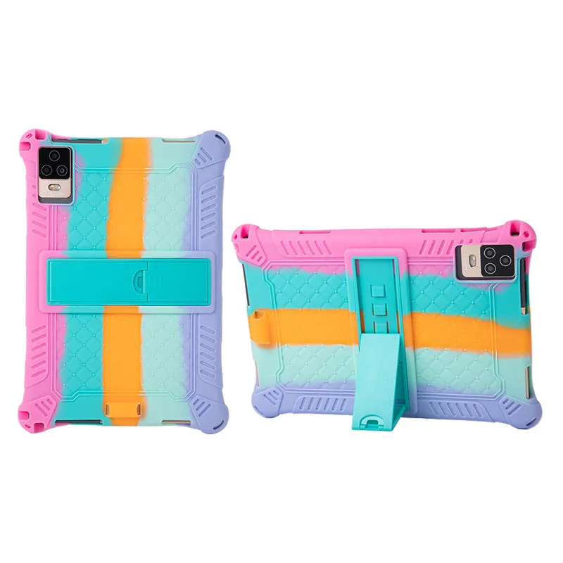 Custodia Per Tablet Con Cavalletto In Silicone Sicuro Per Bambini Per Blackview Tab 70 Wifi 7 Pro 8 4G 9 Custodia Per Tablet Da 10.1"