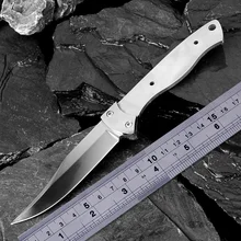 

High quality sharp stainless steel blank diy handle 440C blade outdoor tactical survival knife EDC defense diving fixed blade