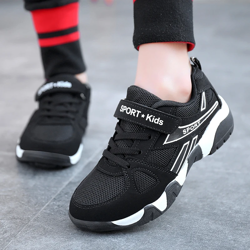 Single Net Children's Shoes Boys Sneakers Summer Breathable Non-slip Surface Girls Casual Tennis Sports Running Outdoor Shoes 6
