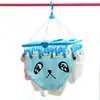 32 Clips Folding Clothes Dryer Hanger Windproof Socks Underwear Drying Rack Household Children Adults Storage Laundry Hanger New 4