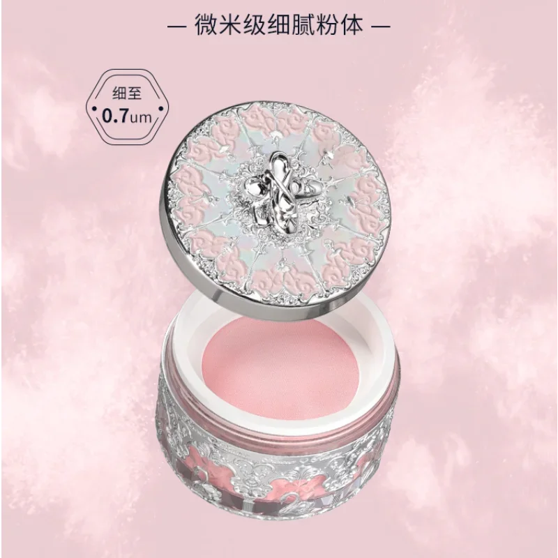 Flower Knows Swan Ballet Loose Powder Oil Control Long Lasting Matte Waterproof Sweatproof Korea Luxury Facial Makeup Cosmetics - Image 3
