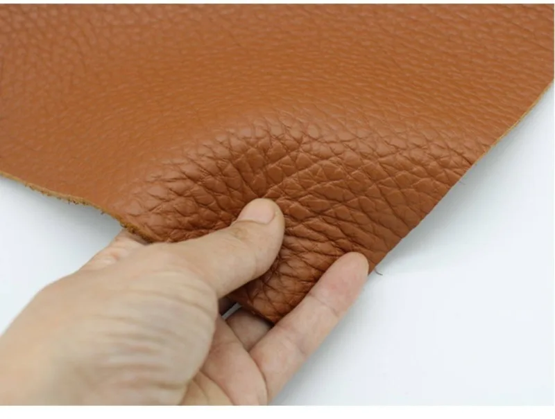 3mm 두꺼운 소가죽 소재 DIY 가죽 테이블 매트 첫 번째 레이어 소가죽 매트 가죽 매트리스 소파 쿠션 옐로우 브라운