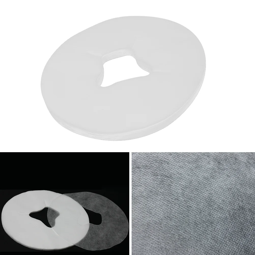 

Covers Facedisposable Cradle Hole Cover Towel Headrest Pillow Rest Sheet Breathing Table Salon Mats Bed Space For Non