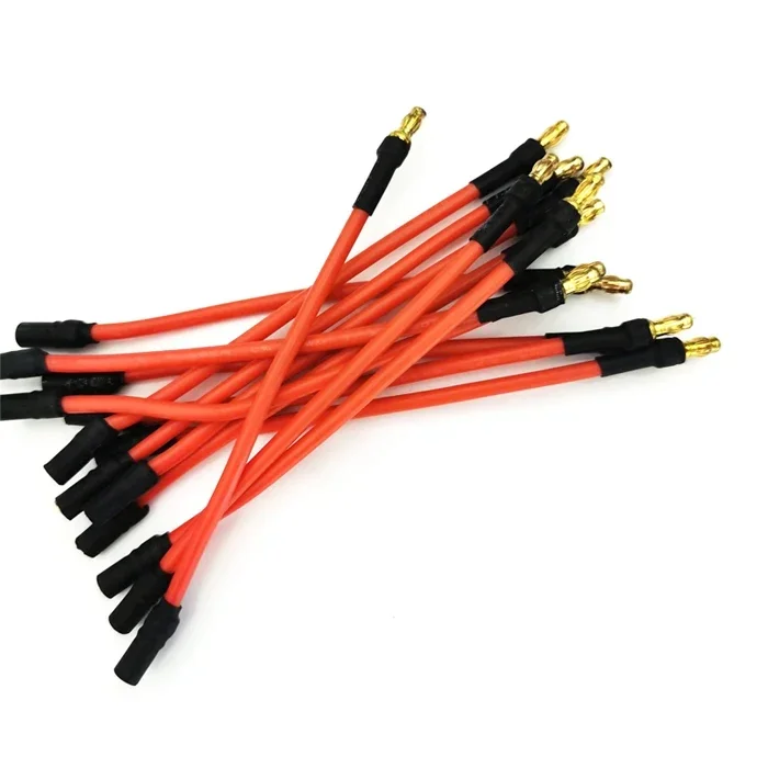 3 stücke RC Motor/ESC Verlängerung Kabel 10 CM/25 CM mit 16AWG Silikon Kabel 3,5mm bananen Kopf Für RC Drone Auto Spielzeug Großhandel – Detail 7