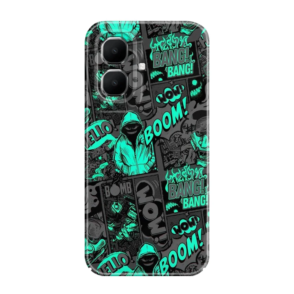 Dark Clown Themed Hard Phone Case