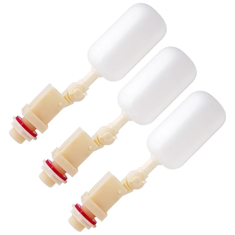 Vanne de niveau d'eau à filetage mâle de 1/2 pouces, tour à flotteur, robinet à bille, Valve de réservoir, réservoir d'eau d'élevage agricole, accessoires de Valve de niveau d'eau