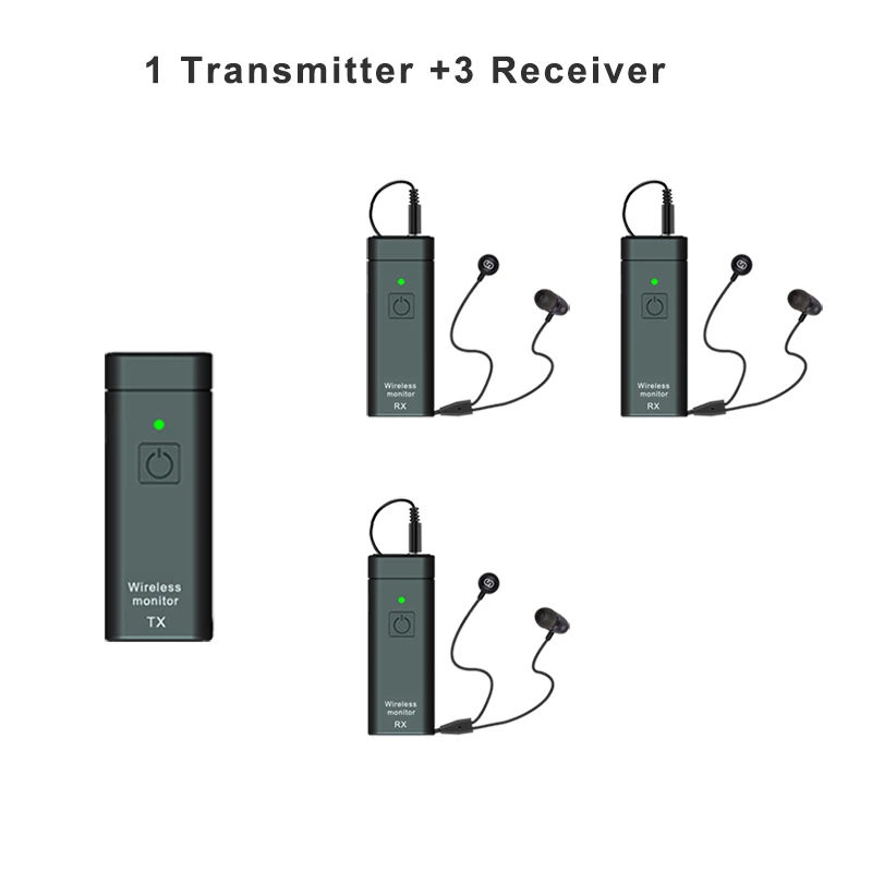 dynamic microphone UHF Wireless In-Ear Monitor System Professional Digital Sound Stage  Broadcast Sound Card Outdoor Transmitter  Receiver podcast microphone Microphones