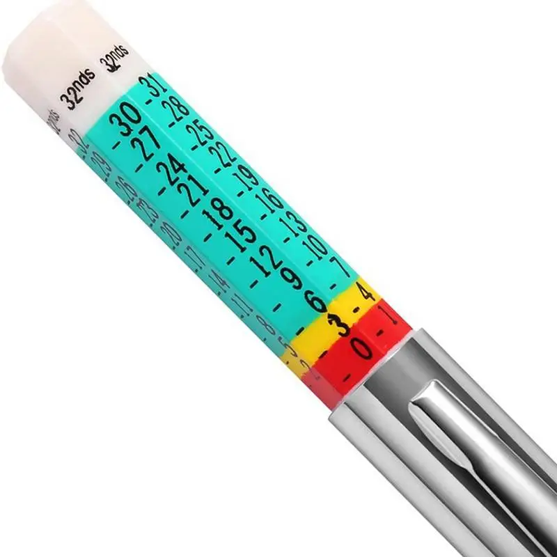 Tire Tread Depth Gauge Tool Professional Tire Gauge Precision Tread Depth Gauge Automotive Replacement Gauge Easy-to-Read Displa 3