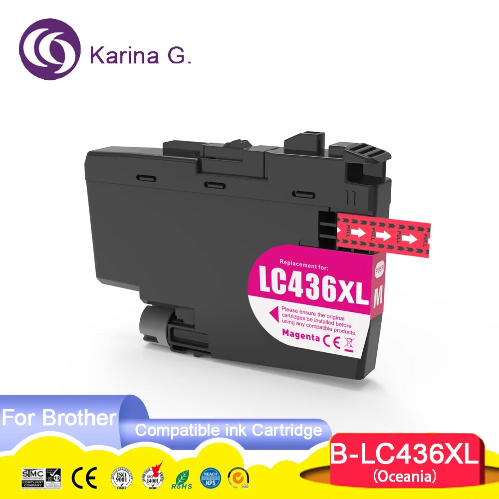 LC436XL 436XL Compatible Ink Cartridge For  MFC-J4340DW/J4440DW/J4540DW/J5855DW/