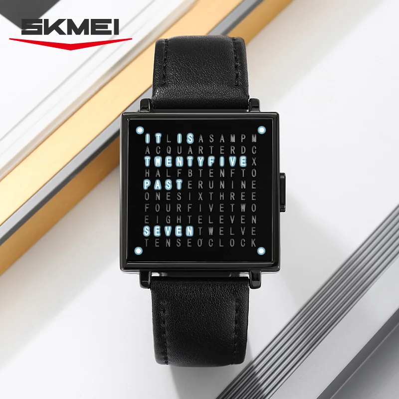 Reloj electrónico SKMEI 2388 para hombre, reloj de pulsera Digital