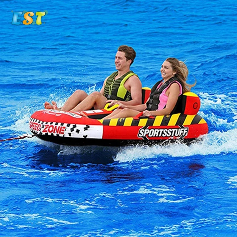 

Exciting surfing water toy inflatable towbale water ski boat for beach & sea