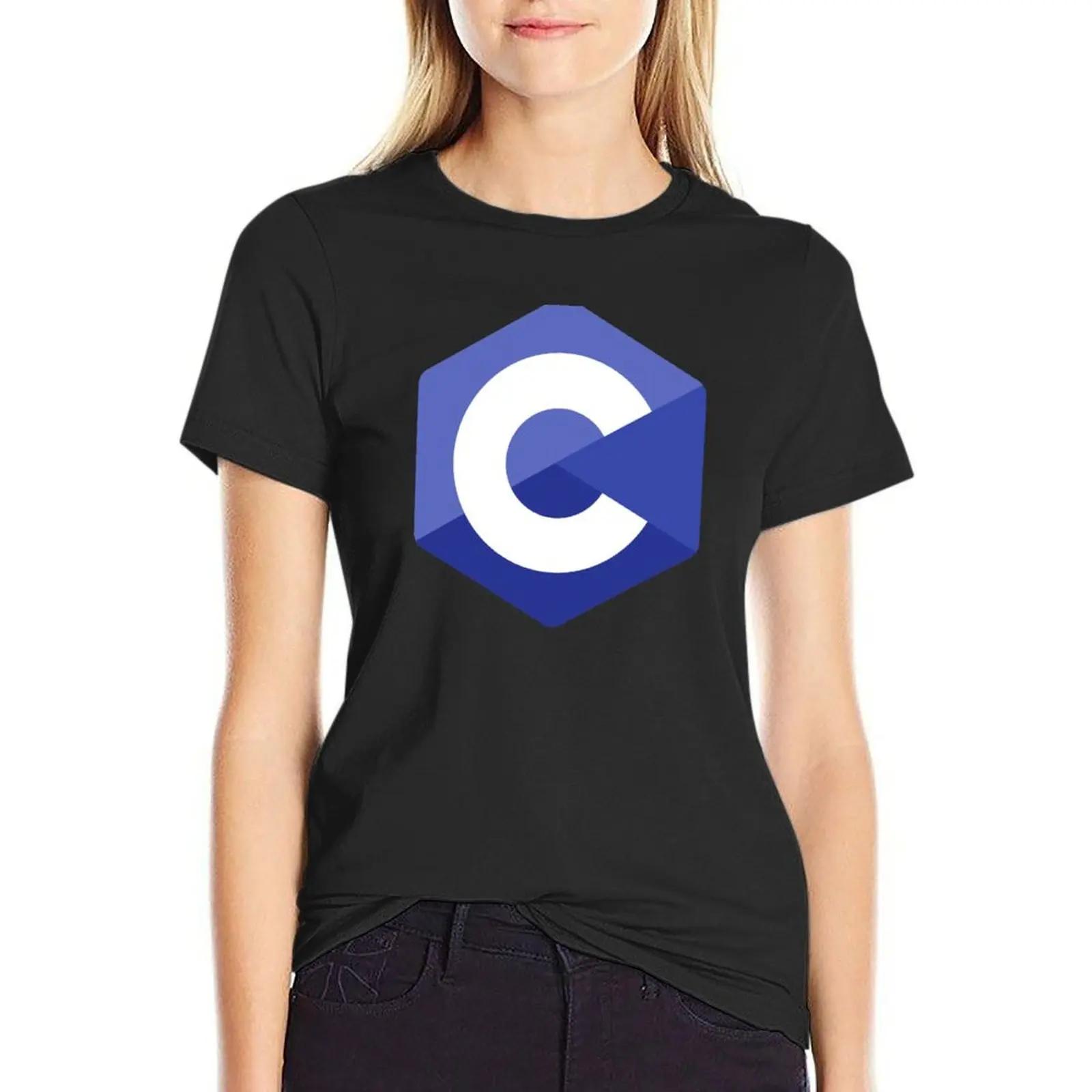

C T-shirt Female clothing anime clothes t shirt for Women