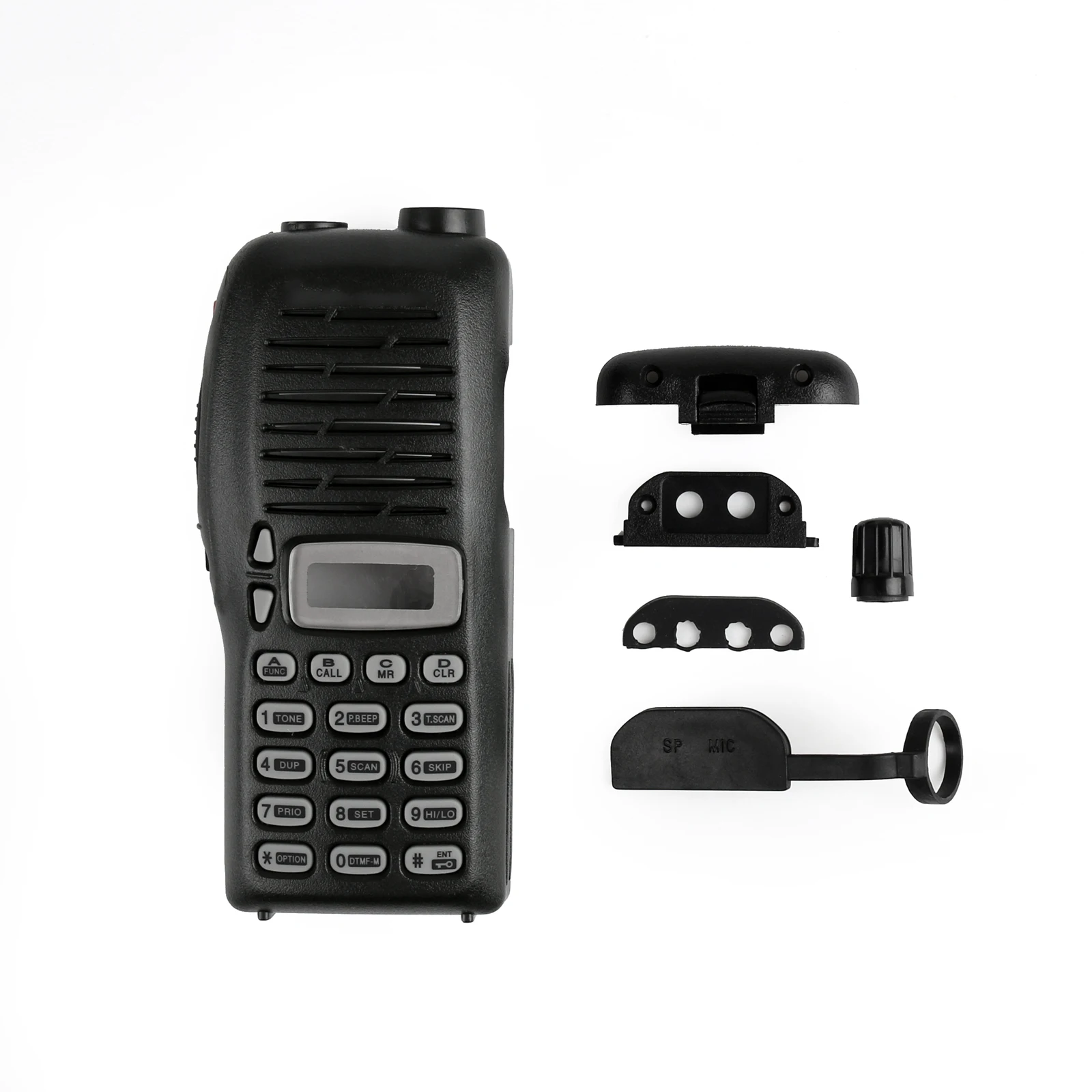 New Icom IC-V8 Walkie Talkie Replacement Front Outer Case Housing Cover Shell For Icom IC-V8 V8 ICV8 Two Way Accessories -