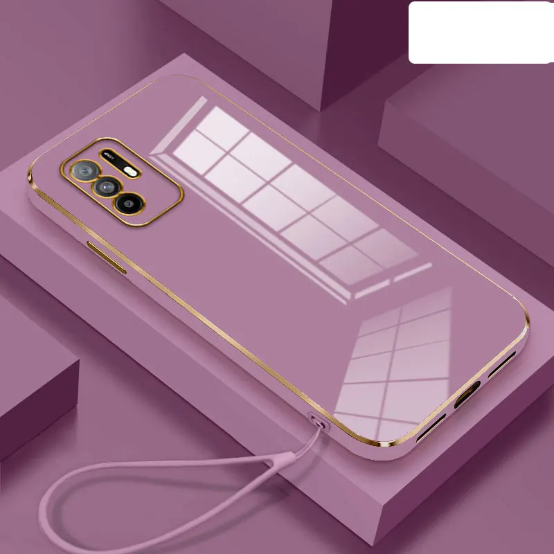 Plating Soft Rope Phone Case with Enhanced Protection