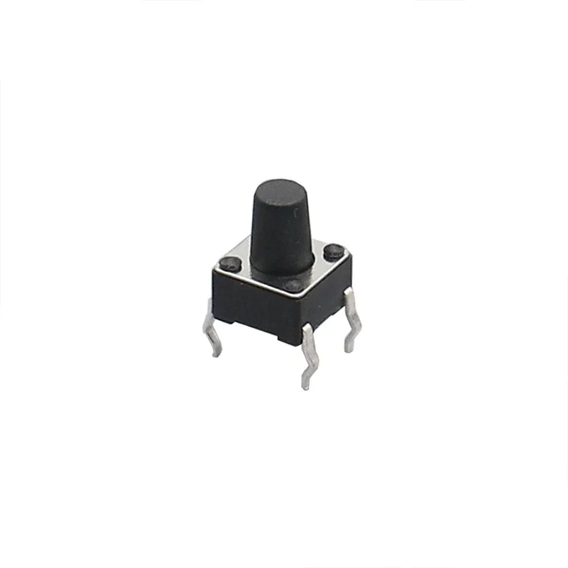 1000PCS DIP-4Pins 6x6 6*6*4.3 4.5 5.5 5 6 6.5 7 7.5 8 8.5 9 9.5 10 mm Switch Tactile Push Button Switches