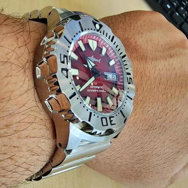 HEIMDALLR New V2 Monster Men Automatic Diver Watch Sapphire