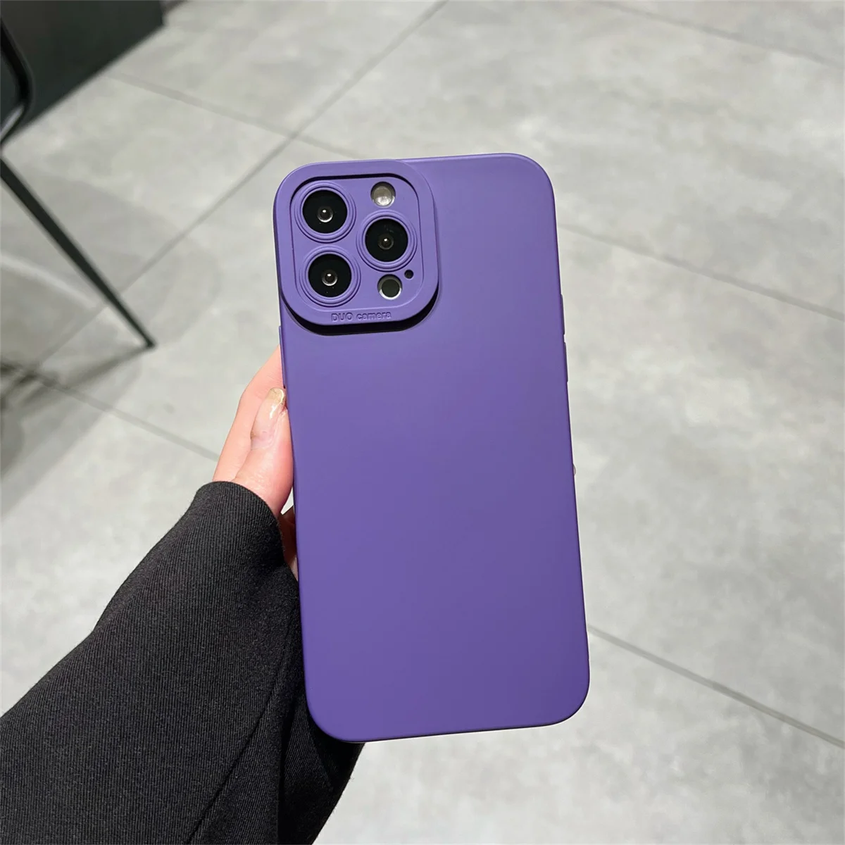 Flüssige Silikon-Handyhülle für Apple IPhone 14 11 13 15 16 12 Mini 17 Pro Max Air Plus Weiche schützende Stoßstangen-Rückseite – Detail 22