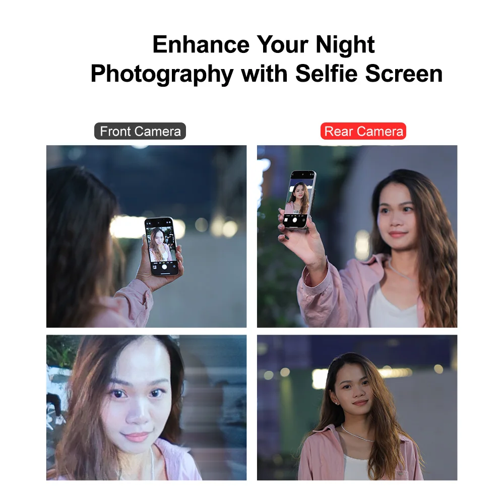 Kingma PH02 Max Magnetic Vlog Selfie Monitor Screen For iPhone16 15 14 13 pro MAX Samsung S23 S24 xiaomi13 14 ultra HUAWEI phone