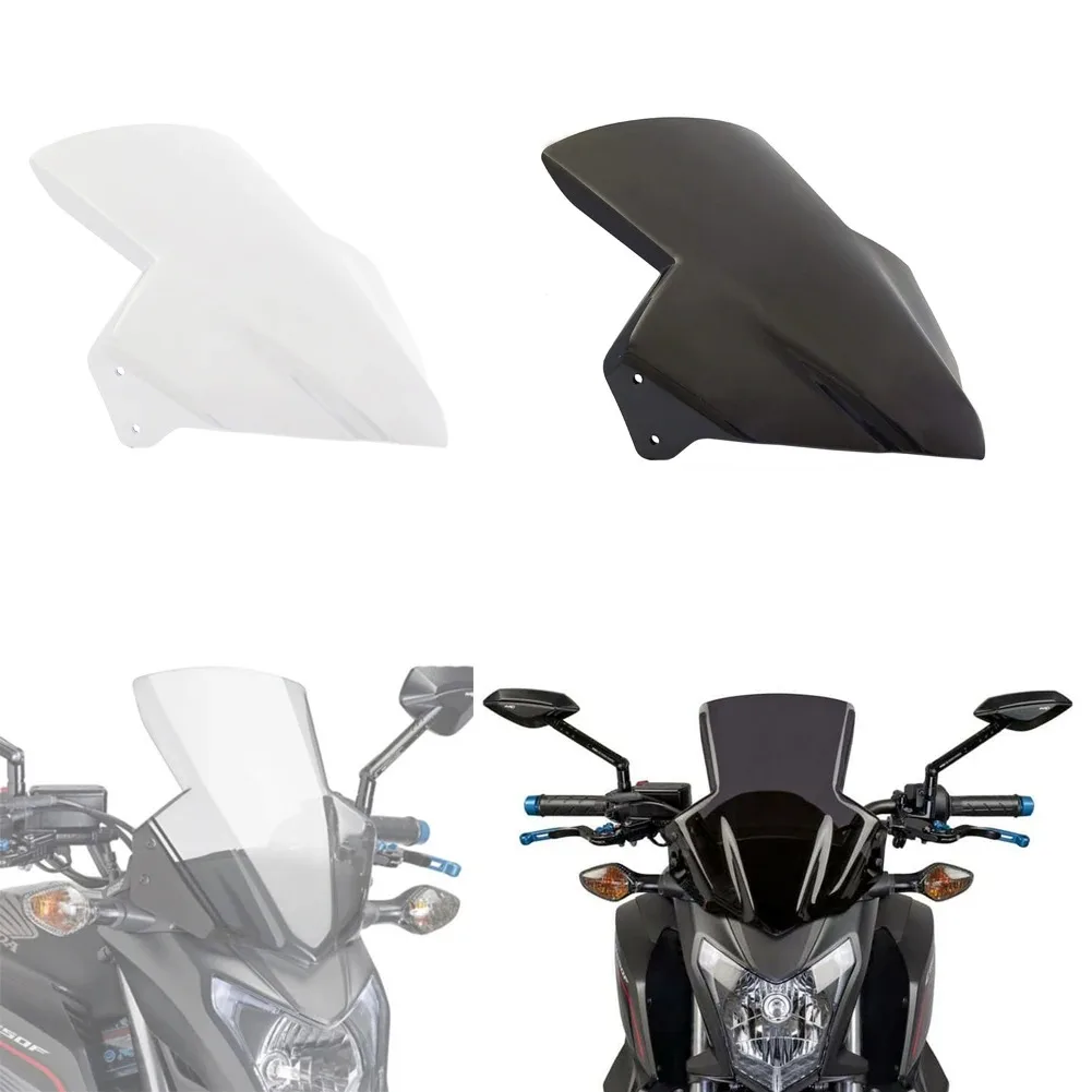 

Motorcycle Front Windshield Wind Deflector Parts For HONDA CB650F 2014 2015 2016 2017 Black