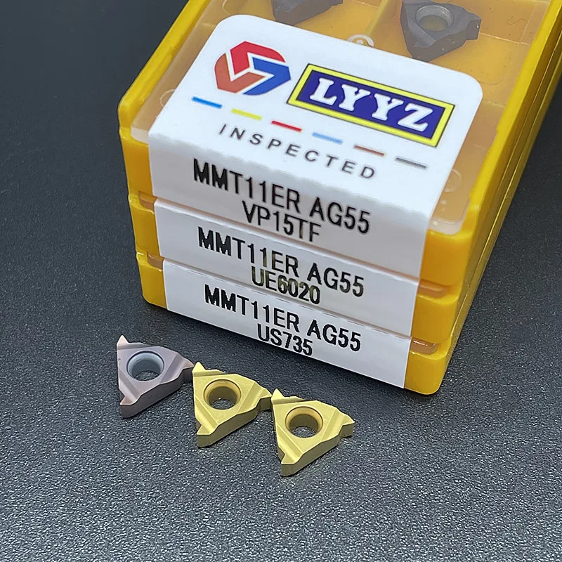 

Твердосплавные пластины MMT11IR/ER MMT16IR/ER AG60/AG55 MMT22IR/ER VP15TFUE6020 US735, режущий инструмент, режущий инструмент, токарные инструменты
