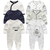 Newborn Baby winter clothes 2/3pcs baby boys girls rompers long Sleeve clothing roupas infantis menino Overalls Costumes 1